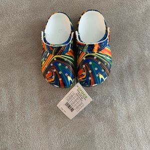 NWT CROCS size 9 toddler slip ons